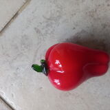 Murano red glass pepper