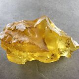 Vintage Italian Orange & Yellow Sculpture Lamps, 70s, set of 2