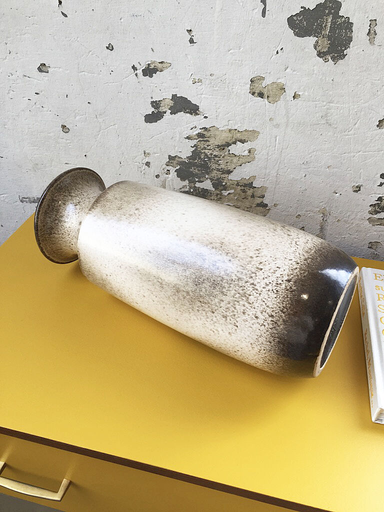 Brown Scheurich vase