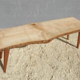 Raw design coffee table with compass legs