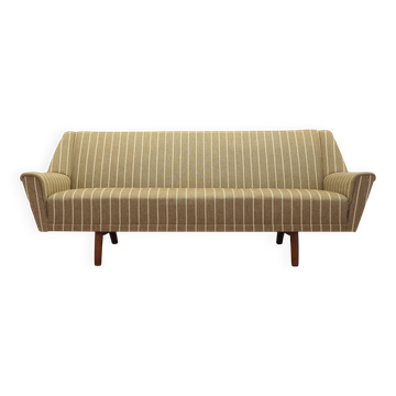 Canapé danois beige, années 1970