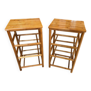 Paire de tabourets de