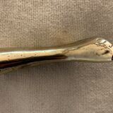 Pair of nutcrackers or anthropomorphic hazelnuts in bronze