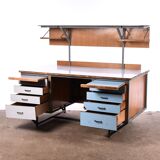 Vintage metal workbench