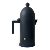 Black coffee maker design "La Cupola", Aldo Rossi for Alessi Italy 1988