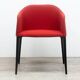 Laja chair from Pedrali in red fabric