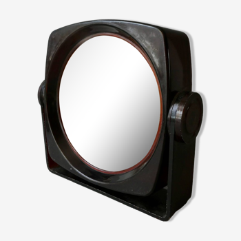 Lucite magnifying mirror from the 70s