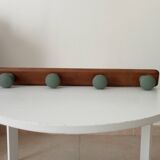 Vintage wall coat rack