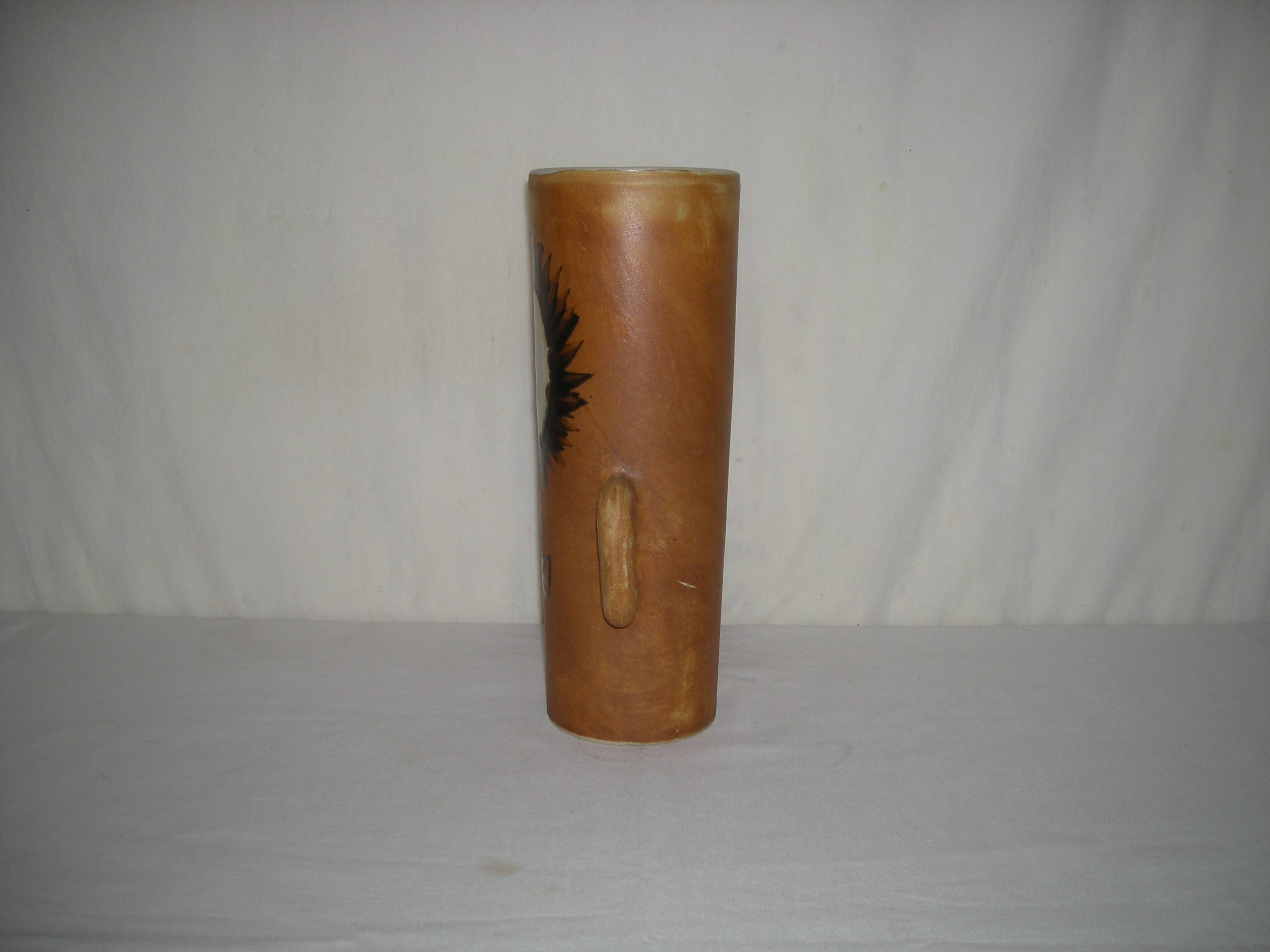 stoneware vase - dove pottery from the 60s