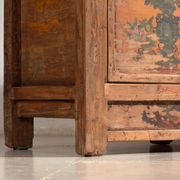 Antique lacquered elm wood buffet – China, circa 1900