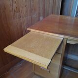 Wooden desk from the 1950s administration type