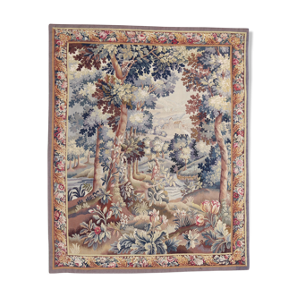 French tapestry Aubusson 19th century