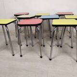 Lot of formica stools