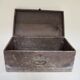 Old wooden workshop box from 1950