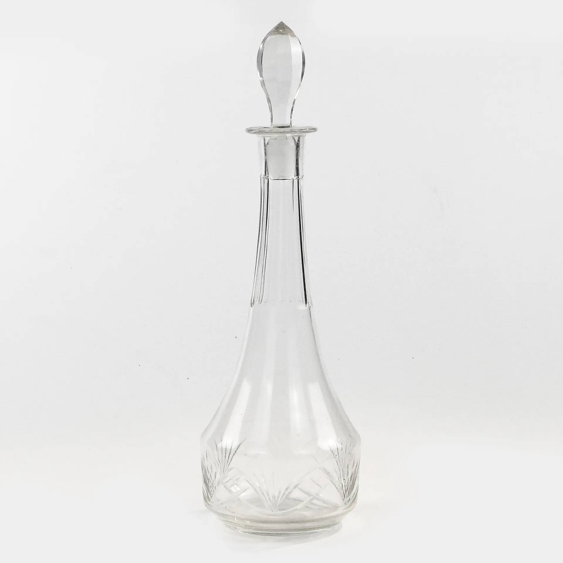 Carafe, Art Deco, crystal, Sweden, 1920s
