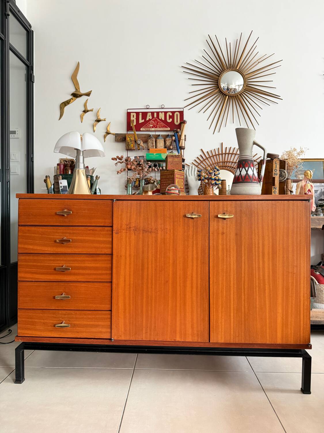 Enfilade "Alvéole" – Design by Marcel Gascoin – Circa 1960