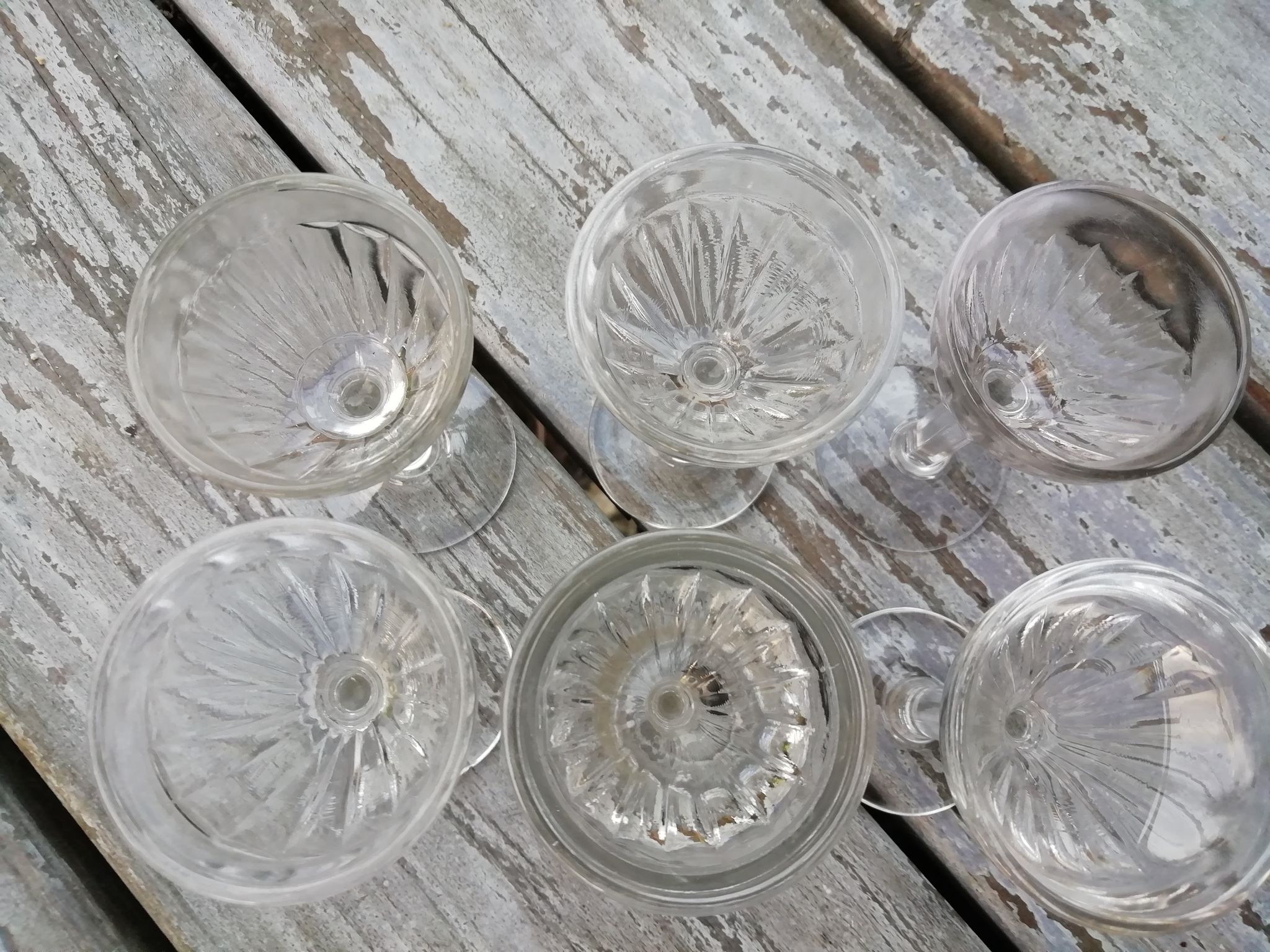 Liquor glasses
