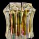 Venini wall lamp in iridescent glass, Italy 1970