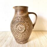 Large pitcher, vintage vase West Germany