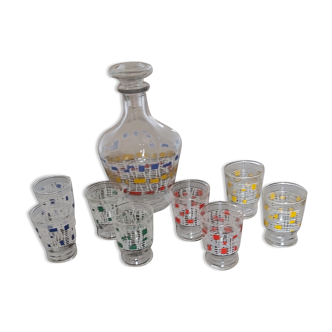 Set de liqueur vintage