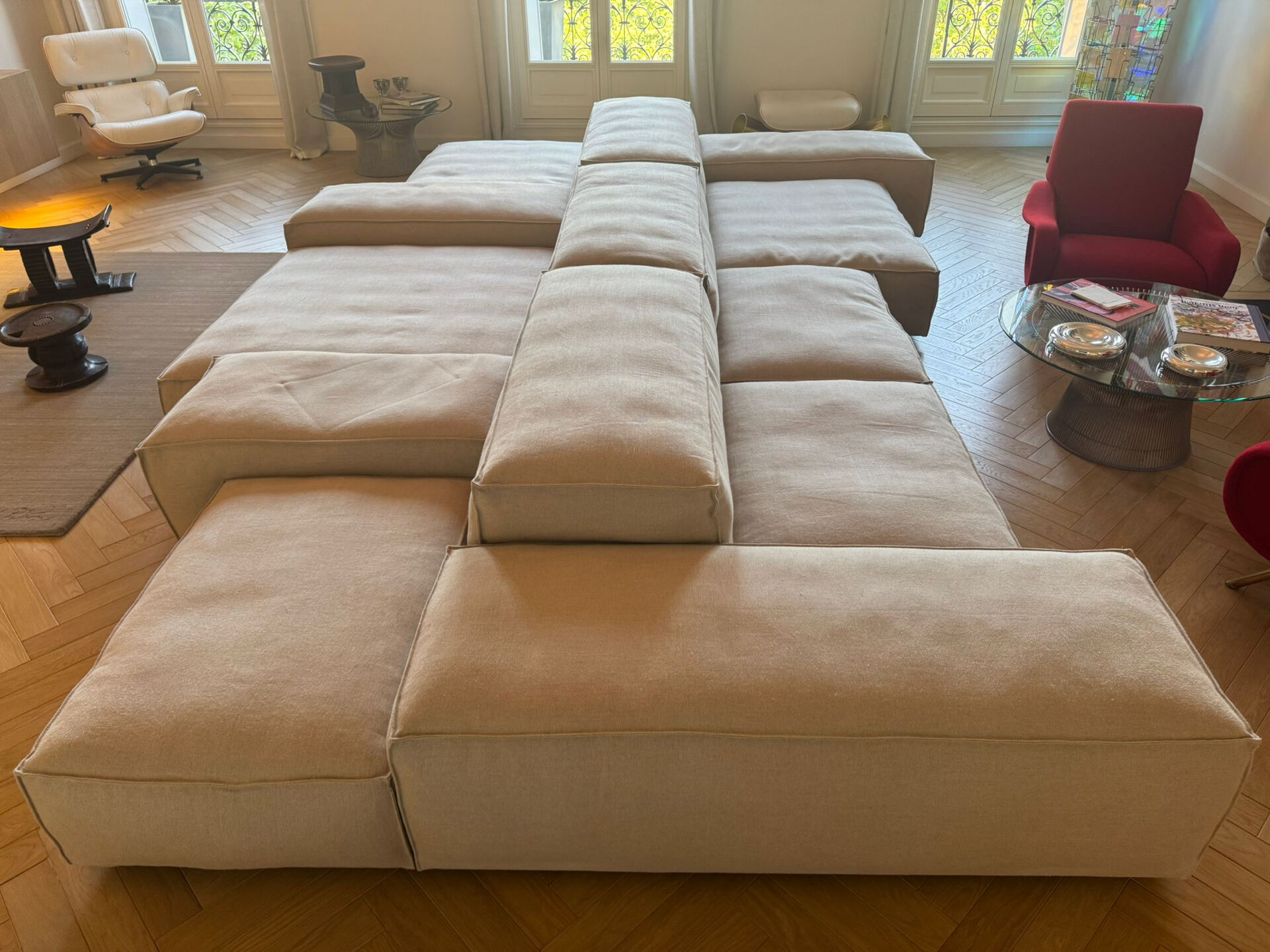 Canapé modulable contemporain Extra Soft Living Divani Sofa