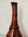 Murano, set of two brown blown glass vases
