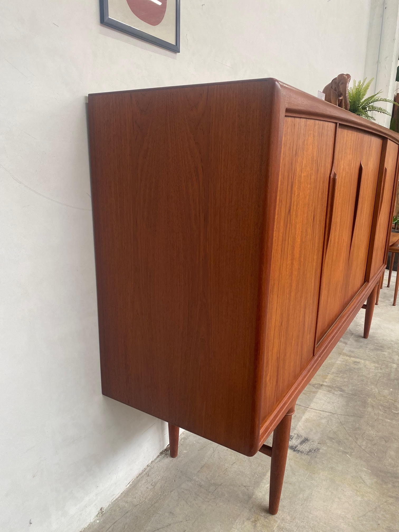 Teak sideboard by ACO Møbler, Denmark 1960s