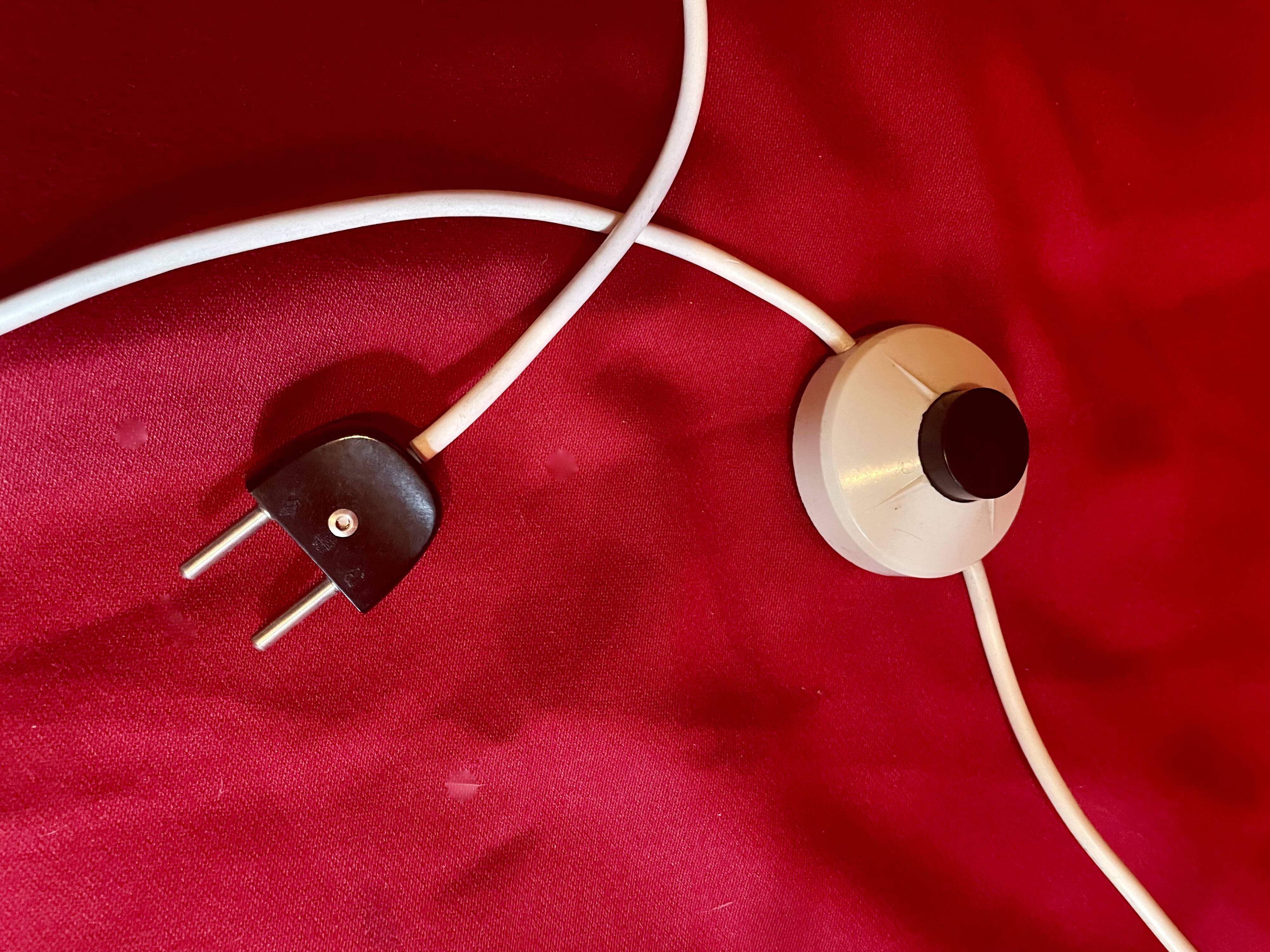 Scandinavian vintage staircase floor lamp, 67/70s