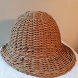 Casque de sécurité chinois en osier