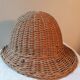 Chinese wicker safety helmet