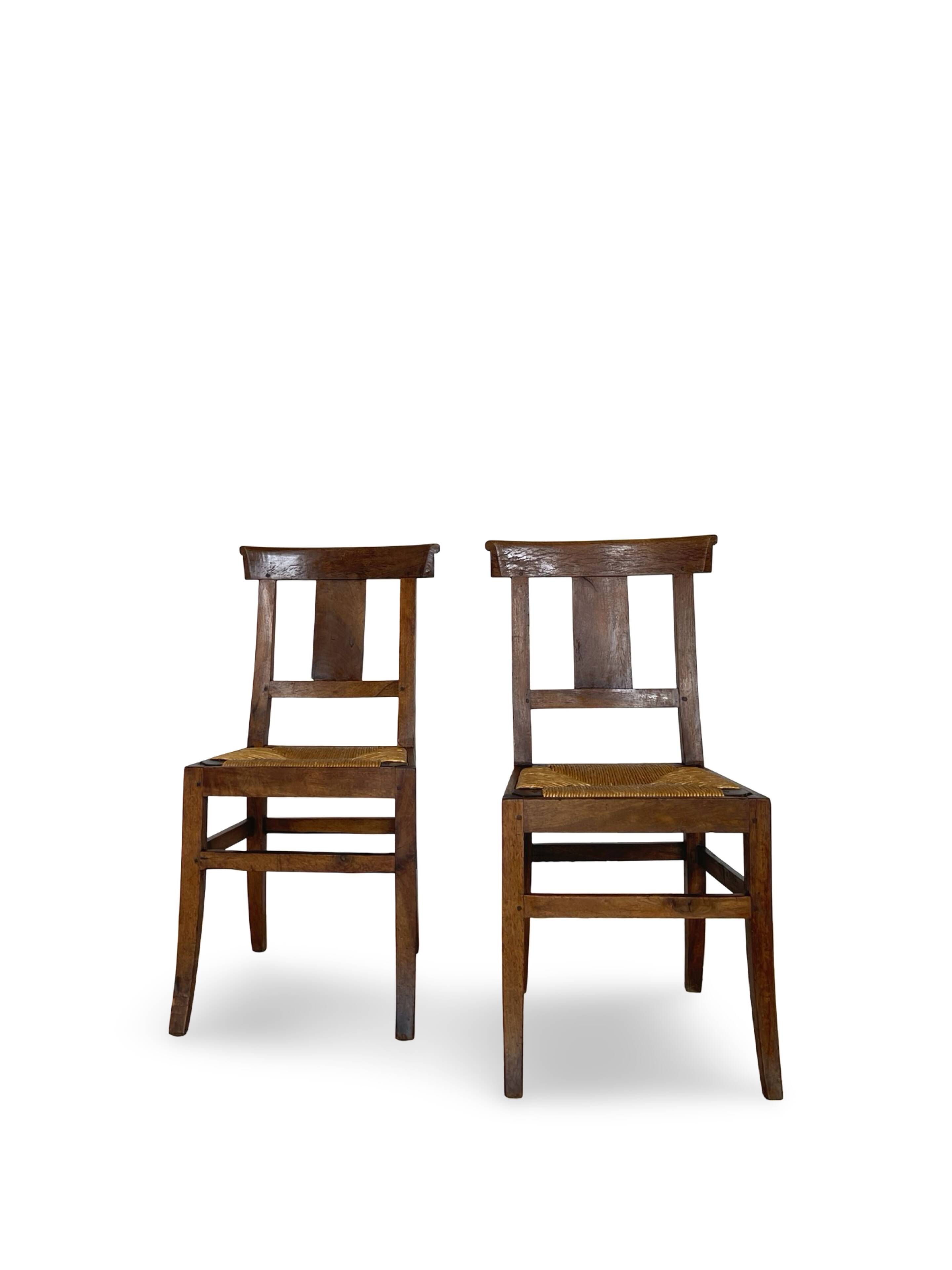 italian rustic chairs 1890s