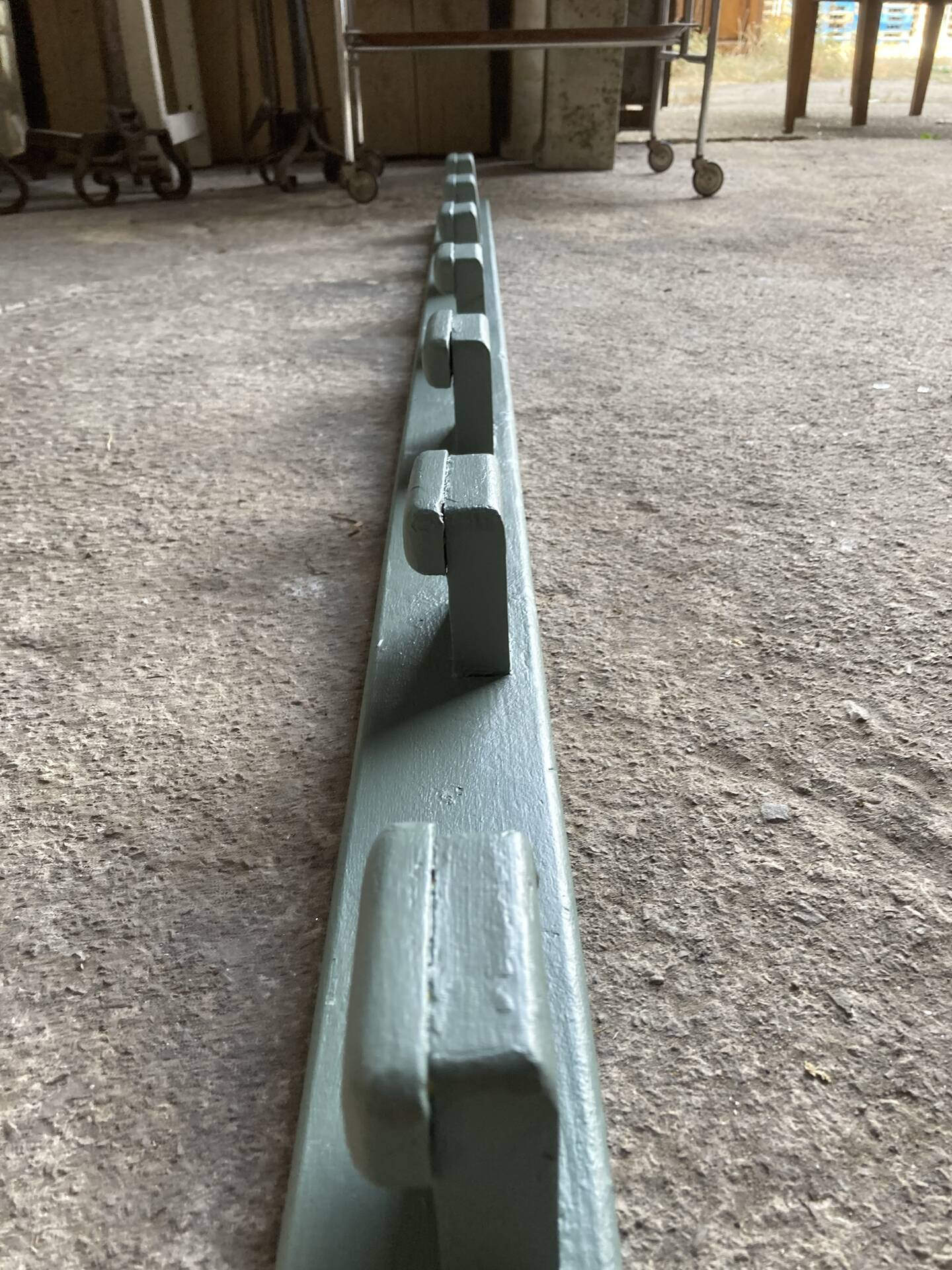 Wall coat rack with 10 hooks