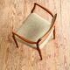 Fauteuil modèle 65 en teck par Niels O. Møller, Danemark