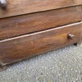 1960s Art Deco chest of drawers in dark wood