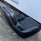 Fauteuil pivotant vintage Bramia avec repose-pieds