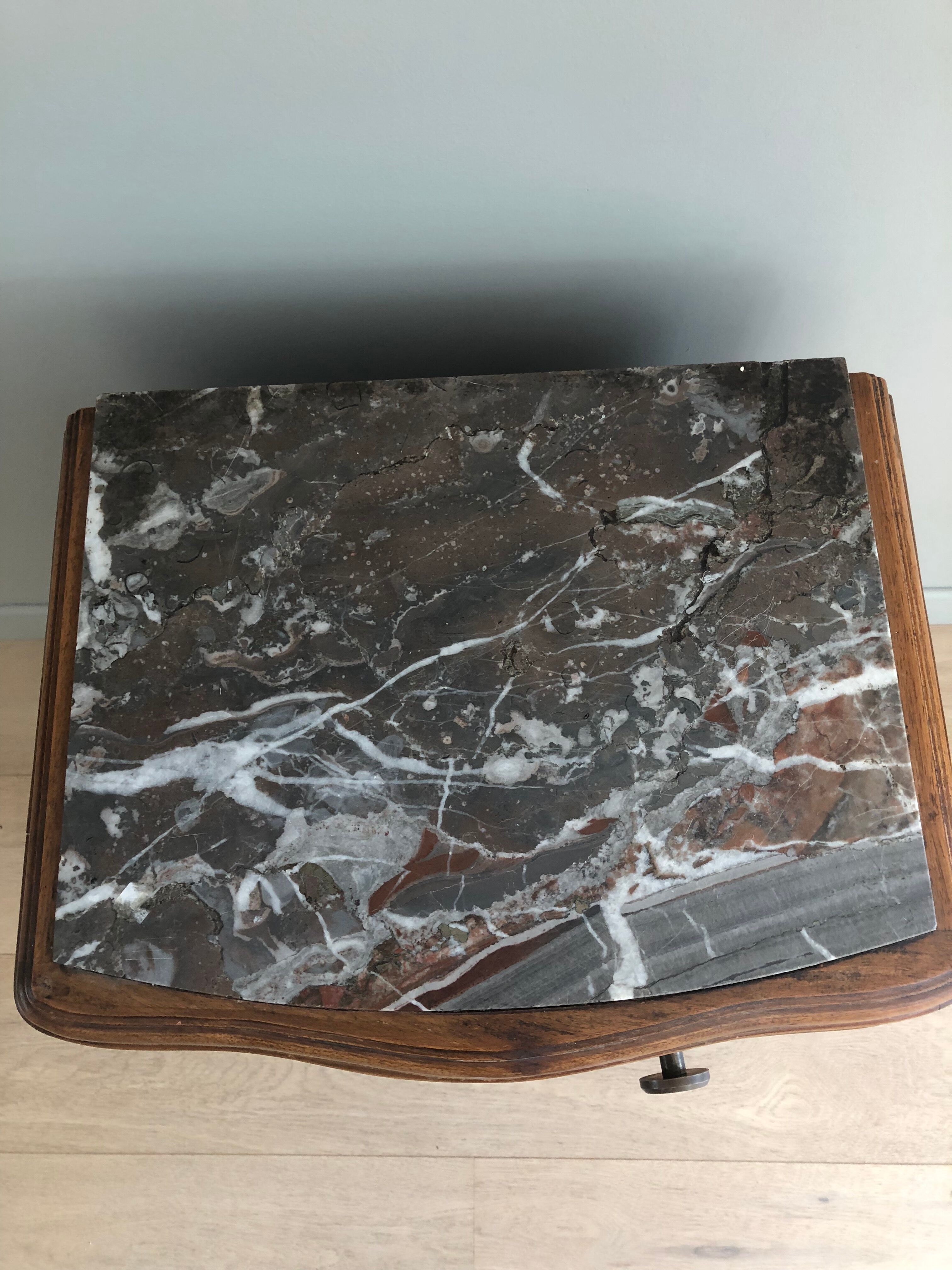 Bedside year 30 with marble