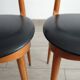Paire de chaises modèle Licorne de chez Baumann