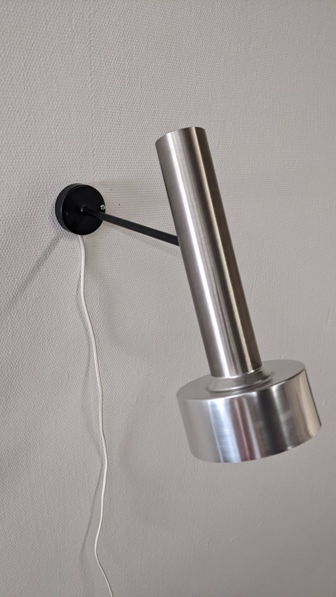 Pair of spot wall lights by R.J Caillette for Parscot, France circa 1960.