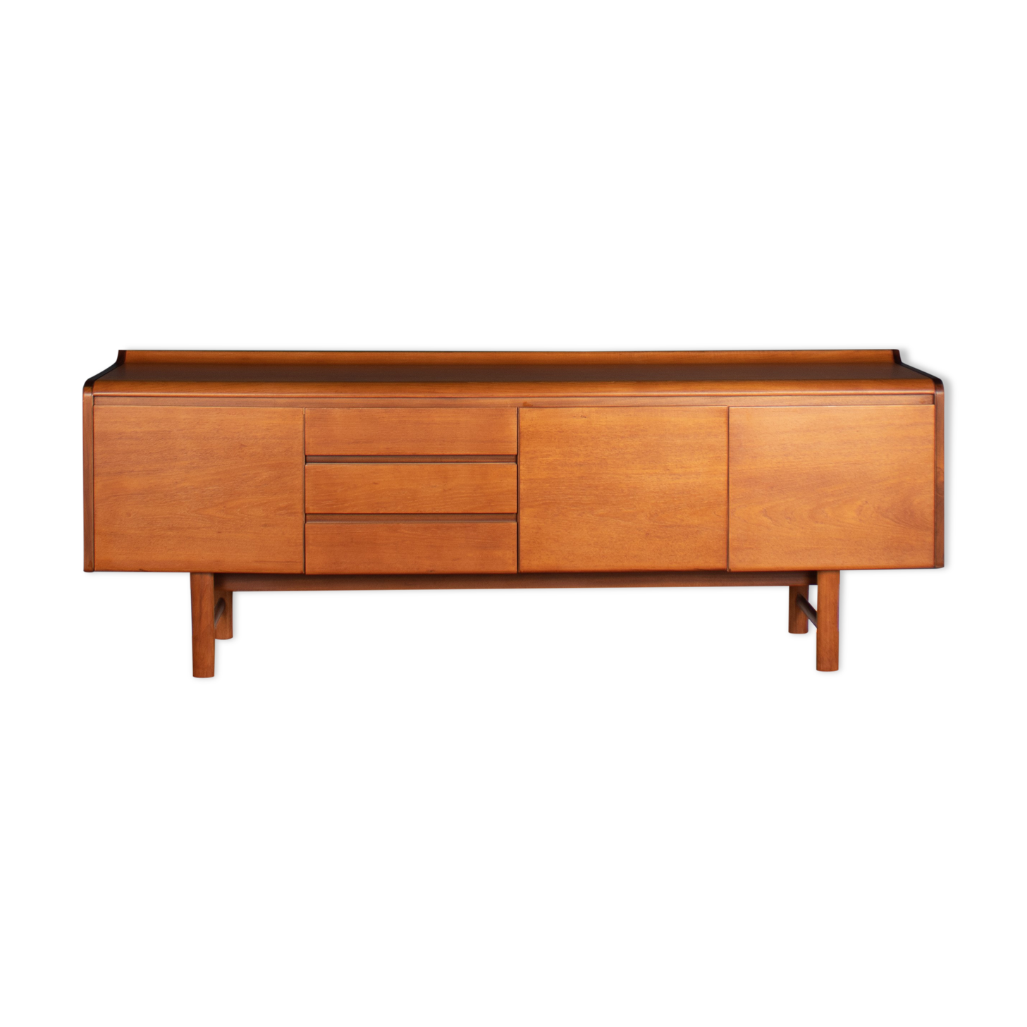 Restored Teak Retro 1960s Long White & Newton Petersfield Sideboard