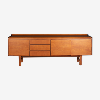 Restored Teak Retro 1960s Long White & Newton Petersfield Sideboard