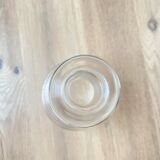 Carafe en verre gravé