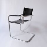 Marcel Breuer 1960 vintage leather armchair chair
