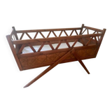 Lit Bébé/Enfant Vintage Année 50 Pieds Compas