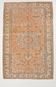 Tapis Oushak Vintage, Laine Fait Main, Beige et Pêche, 168x257 Cm