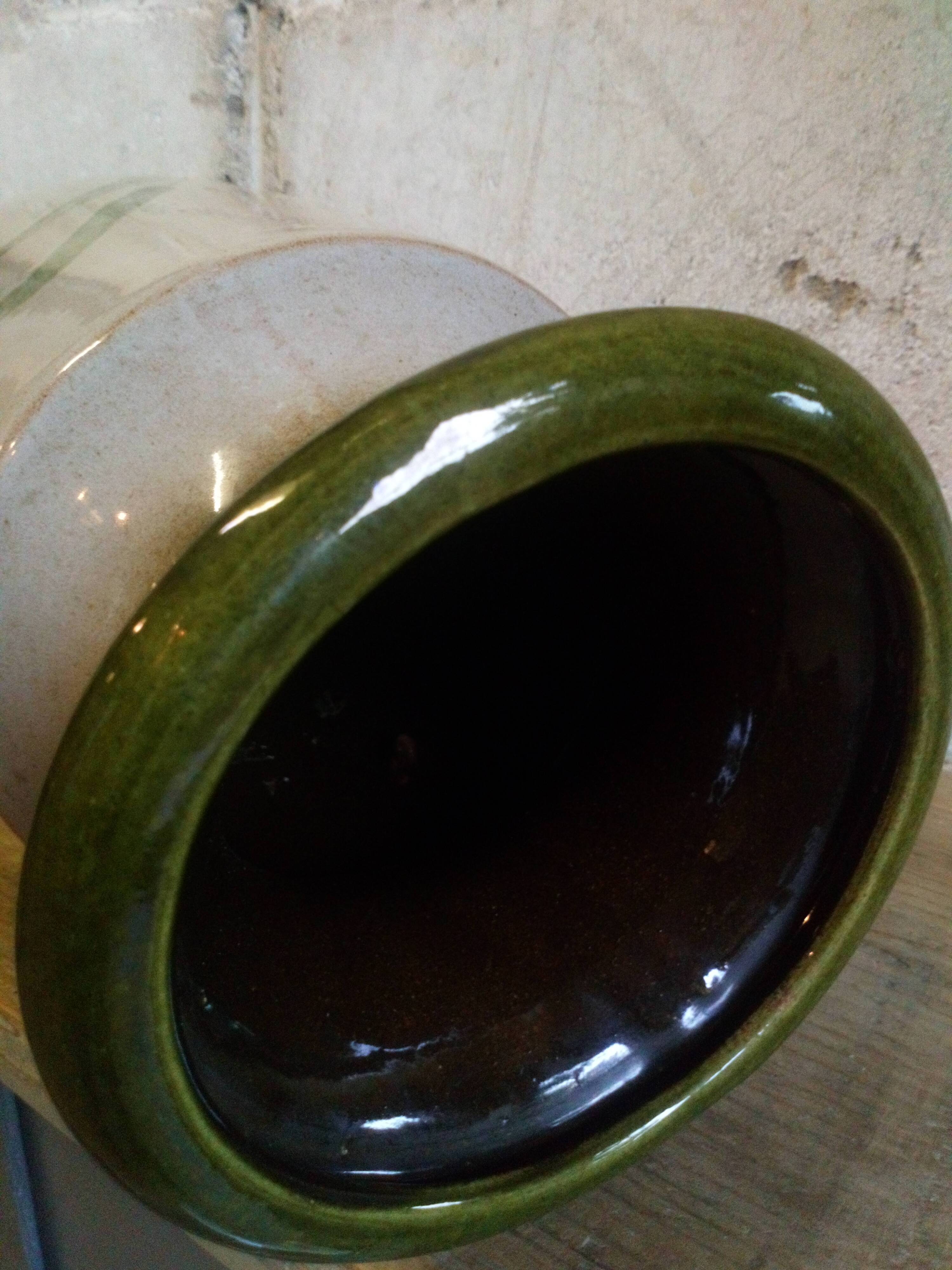 Vintage West Germany ceramic bamboo vase