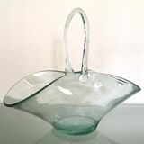 Candy basket blown glass