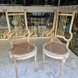 Pair of Lyre chairs
