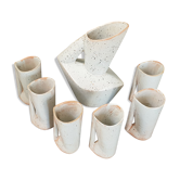Vintage sandstone orangeade service