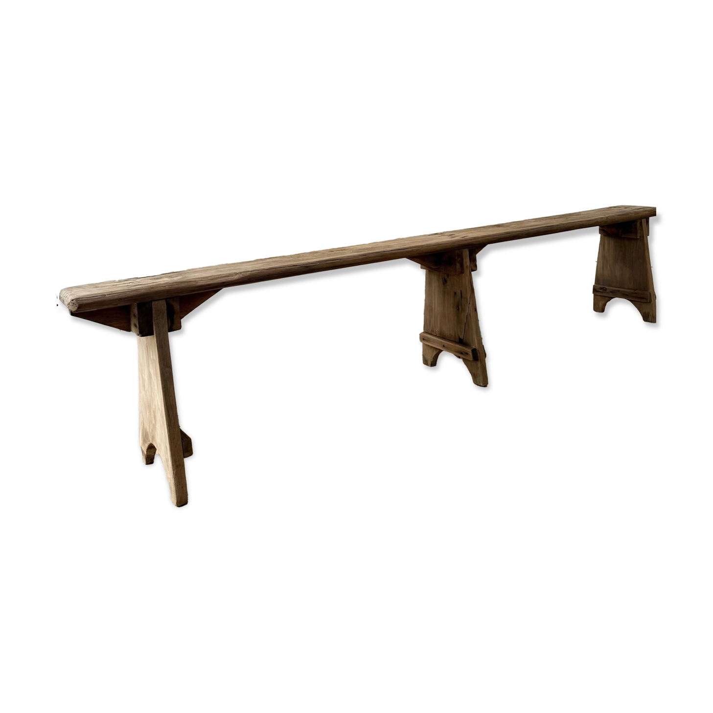 Renovated farm bench