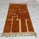 Handmade Berber rug, size 100 x 200 cm